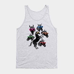 Horse Outlines Tank Top